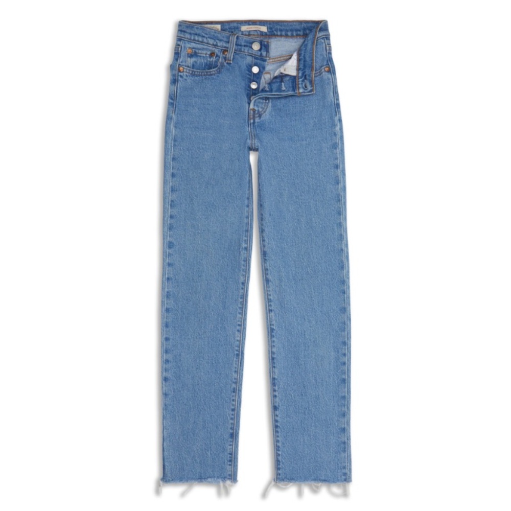 Levi’s Wedgie Fit Straight Women's Jeans in Color Love Triangle Size 25
